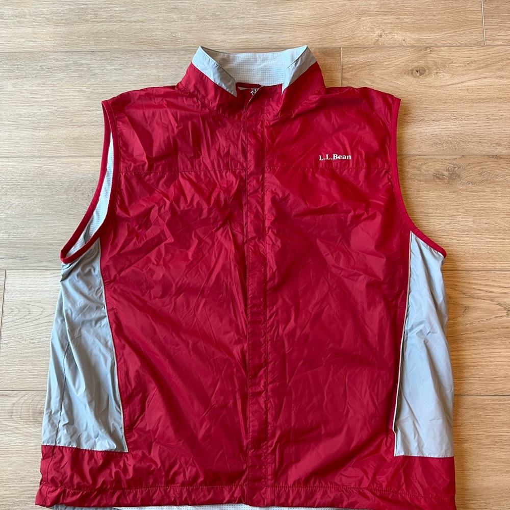 LL Bean Windbreaker Vest